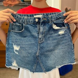 Girls Zara Denim Skirt, sz 10